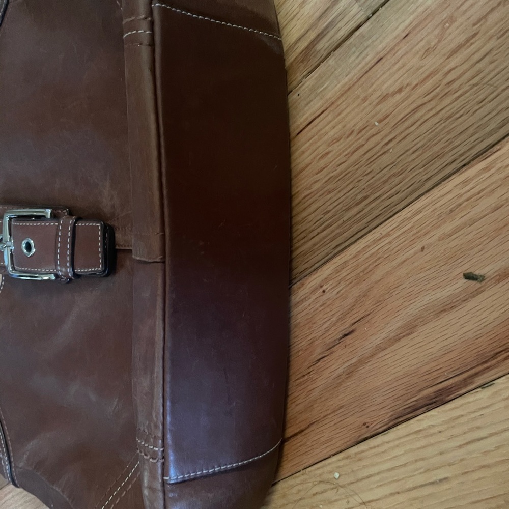 Coach vintage Hamilton brown leather hobo bag. Mini bag - Picture 9 of 10